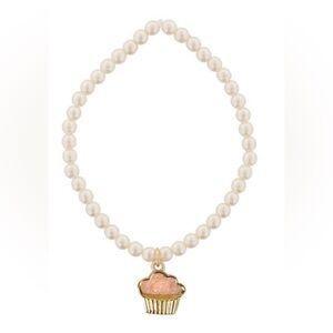 Janie Marie Elegant Pearl Necklace with Gold Pendant